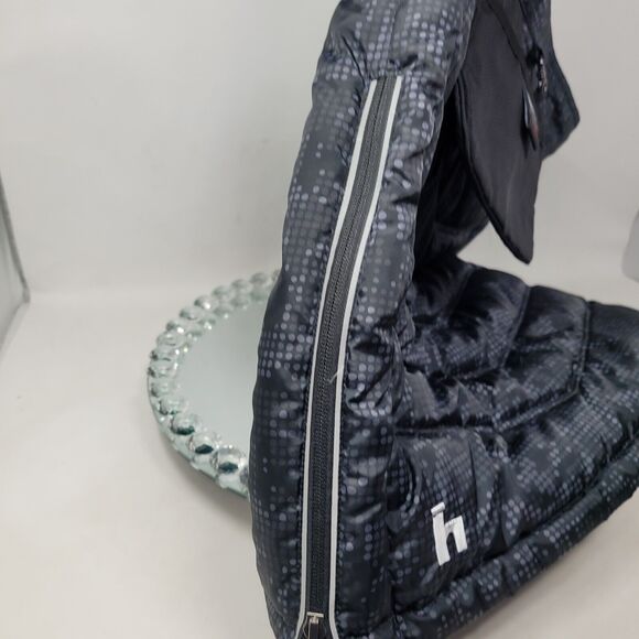 Heime-Made Minne Skirt Sport Reversible Gray Puffer Kilt Skiing Hiking XL NEW - Picture 6 of 12